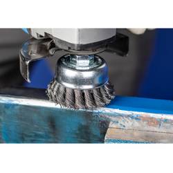 PFERD TOOLS Hrncový kartáč opeskovaný TBG Ø 65 mm M14 ocelový drát Ø 0,50 pro úhlovou brusku POS TBG 65/M14 ST 0,50 43305001 1 ks