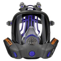 3M Secure Click FF-802 ochranná maska celoobličejová bez filtru Velikost XS-XXL: M EN 136