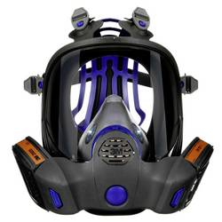 3M Secure Click FF-802 ochranná maska celoobličejová bez filtru Velikost XS-XXL: M EN 136