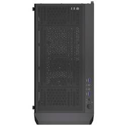 endorfy Regnum 400 Air midi tower PC skříň černá 4 předinstalované ventilátory, boční okno, prachový filtr