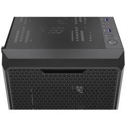 endorfy Regnum 400 Air midi tower PC skříň černá 4 předinstalované ventilátory, boční okno, prachový filtr