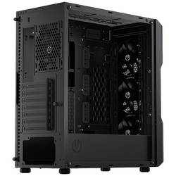 endorfy Regnum 400 Air midi tower PC skříň černá 4 předinstalované ventilátory, boční okno, prachový filtr