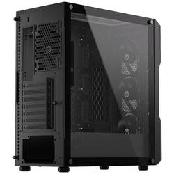 endorfy Regnum 400 Air midi tower PC skříň černá 4 předinstalované ventilátory, boční okno, prachový filtr