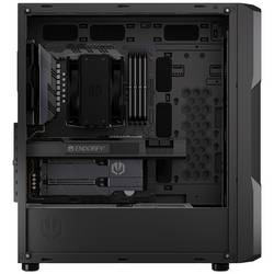 endorfy Regnum 400 Air midi tower PC skříň černá 4 předinstalované ventilátory, boční okno, prachový filtr