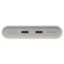 Samsung EB-U2510XUEGEU powerbanka Li-Ion, 5000 mAh, Bezdrátové nabíjení Qi, USB-C®, béžová, Indikátor stavu