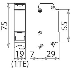 DEHN 929126 DPA M CLD RJ45B 48 svodič přepětí 10 kA 1 ks