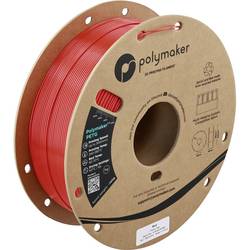 Polymaker PB05004 PB05004 vlákno pro 3D tiskárny PETG plast Filament pro vysokorychlostní 3D tisk 1.75 mm 1000 g červená 1 ks