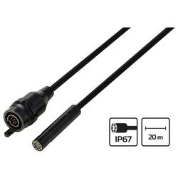 VOLTCRAFT BS-806 kamerový kabel Ø sondy 8 mm 20 m vysoké rozlišení , LED osvětlení , vodotěsné