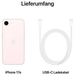 Apple iPhone 17e jemně růžová 256 GB Energetická třída (EEK2021) A (A - G) 15.5 cm (6.1 palec)