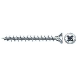 Fischer 670142 Power-Fast II CZF šrouby do dřevotřísky 3.5 mm 30 mm křížová drážka Pozidriv ocel galvanizováno zinkem 1000 ks