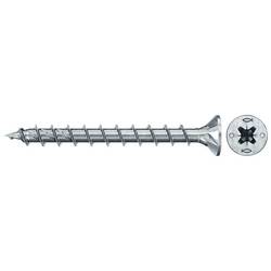 Fischer 670499 Power-Fast II CZF šrouby do dřevotřísky 6 mm 60 mm křížová drážka Pozidriv ocel galvanizováno zinkem 200 ks