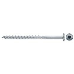 Fischer 670533 Power-Fast II šrouby do dřevotřísky 6 mm 100 mm T profil ocel galvanizováno zinkem 25 ks