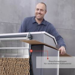 HSM ProfiPack P425 inkl. Adaptionssatz stroj na výrobu balicí výplně