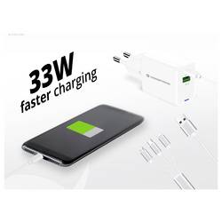 Conceptronic ALTHEA16W 2-Port 33W GaN USB PD Charger USB nabíječka, USB A, USB-C®, 33 W, bílá