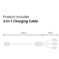 Conceptronic ALTHEA16W 2-Port 33W GaN USB PD Charger USB nabíječka, USB A, USB-C®, 33 W, bílá