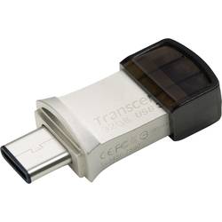 Transcend JetFlash® 890 USB paměť pro smartphony/tablety stříbrná 32 GB USB 3.2 (Gen 2) , USB-C®