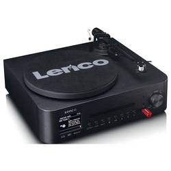Lenco MC-760BK stereo systém DAB+, CD, MP3, gramofón, Bluetooth, černá