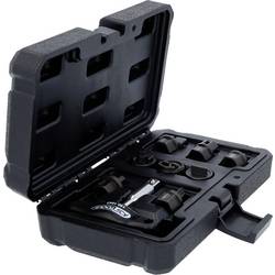 KS Tools 150.1040 Sada 3/8 speciálních profilů pro plastové šrouby a výpustné oleje, 9 ks