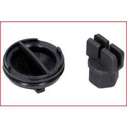 KS Tools 150.1040 Sada 3/8 speciálních profilů pro plastové šrouby a výpustné oleje, 9 ks