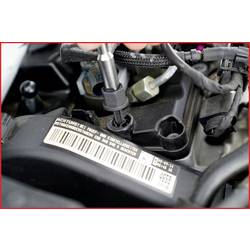 KS Tools 150.1040 Sada 3/8 speciálních profilů pro plastové šrouby a výpustné oleje, 9 ks