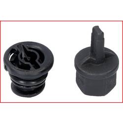 KS Tools 150.1040 Sada 3/8 speciálních profilů pro plastové šrouby a výpustné oleje, 9 ks