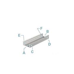 Deko Light 970027 AU-01-10 U profil hliník (d x š x v) 2000 x 16 x 7 mm 2 m