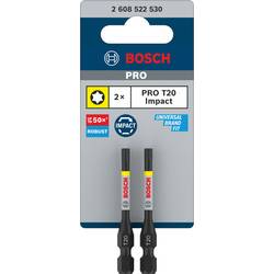 Bosch Accessories 2608522530 2608522530 Bit TX Pohon (šroubovák): 1/4 (6,3 mm) Typ zakončení: profil T TX 20