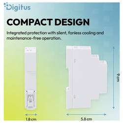 Digitus DN-PWR-SST-125 síťový zdroj na DIN lištu 5 V/DC 2.4 A 12 W Obsah 1 ks