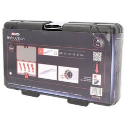 KS Tools 517.1145 Sada nástrčných hlavic pro zapalovací svíčky 3/8, 4 ks, magnetická s kloubem