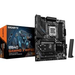 Gigabyte B840 GAMING X WF6E Základní deska Socket (PC) AMD AM5 Tvarový faktor ATX Čipová sada základní desky AMD® B840