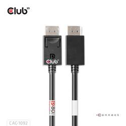 club3D DisplayPort kabel Konektor DisplayPort 1.6 m černá CAC-1092 Kabel DisplayPort