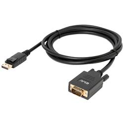 club3D DisplayPort / VGA kabel Konektor DisplayPort, VGA pólové Zástrčka 2.00 m černá CAC-1012 Kabel DisplayPort