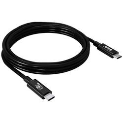 club3D Kabel USB-C USB 4.0 USB-C ® zástrčka 2.00 m černá CAC-1575