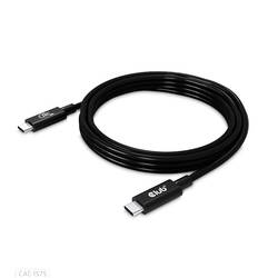 club3D Kabel USB-C USB 4.0 USB-C ® zástrčka 2.00 m černá CAC-1575