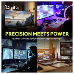 Digitus Kabel USB-C USB 4.0 USB-C®, USB-C ® zástrčka 0.5 m černá 16K UHD, 10K UHD, 8K UHD, 4K UHD, S průchodkou chránící proti zlomení, silikonový, flexibilní