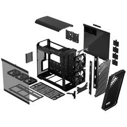 Fractal Design Torrent tower PC skříň černá