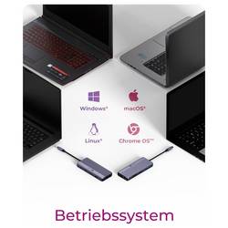 ICY BOX USB-C® dokovací stanice IB-DK4062-CPD napájení USB-C®