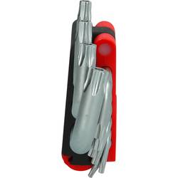 KS Tools 151.4840 TX sada klíčů TB 8, TB 10, TB 15, TB 20, TB 25, TB 27, TB 30, TB 40, TB 45, TB 50 10dílná