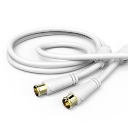 Hama SAT kabel 3 m bílá