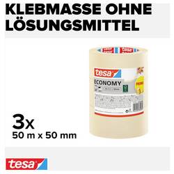 tesa Economy 55342-00000-00 malířská krycí páska bílá (d x š) 50 m x 50 mm 3 ks