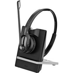 EPOS IMPACT D 30 Phone Headset otevřená (On Ear) Bez kabelu, DECT stereo černá headset, regulace hlasitosti telefon