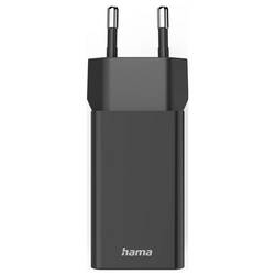 Hama USB nabíječka, USB Power Delivery (USB-PD) , USB-C® zásuvka, 35.00 W, Power Delivery 3.0, černá