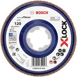 Bosch Accessories 2608619818 X551 vějířový brusný kotouč Průměr 125 mm Ø otvoru 22.23 mm Zrnitost 120 1 ks