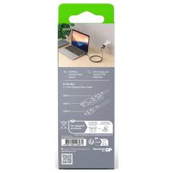 GP USB kabel USB-C®, USB-A zástrčka 1.50 m černá GPCBCCBVBKUSB971