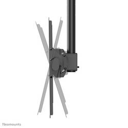 Neomounts CL35-440BL16XL TV stropní držák 94,0 cm (37) - 177,8 cm (70) stropní držák, nastavitelná výška, nakláněcí, naklápěcí