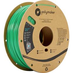 Polymaker PB01005 PolyLite vlákno pro 3D tiskárny PETG plast Žáruvzdorné, Vysoká pevnost v tahu 1.75 mm 1000 g zelená 1 ks