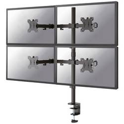 Neomounts FPMA-D550D4BLACK držák na stůl pro monitor 4 Displej: (s) 33,0 cm (13) - 81,3 cm (32) černá naklápěcí, otočný, nakláněcí, nastavitelná výška