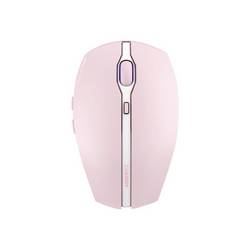 CHERRY GENTIX BT optická myš, přenos Bluetooth®, 7 tlačítko, 1000 dpi, 2000 dpi, Třešňový květ růžový