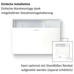 Bosch Home Comfort 7738345645 konvektor, HC4000-15, 1500 W, bílá