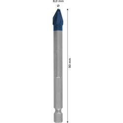 Bosch Accessories 2608900592 vrták do obkladů 1 ks 8 mm Celková délka 90 mm šestihran 1 ks